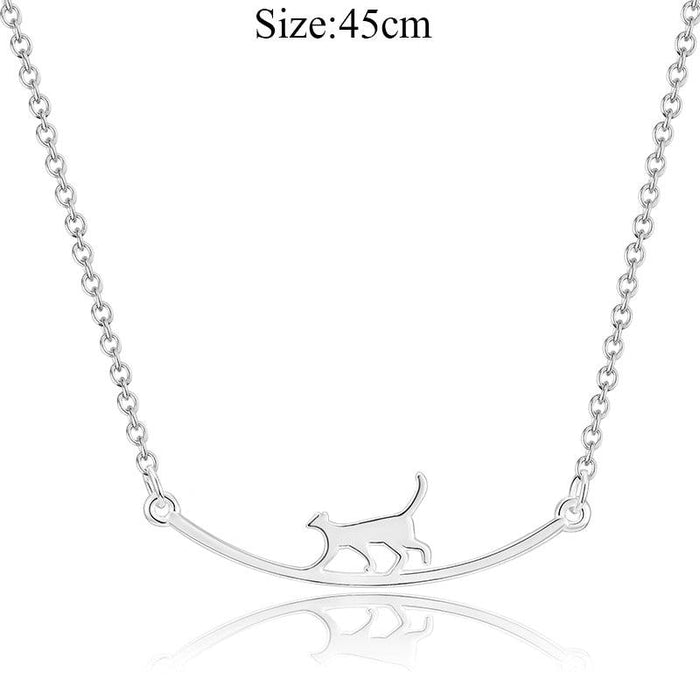 Elegant Customizable 925 Silver O Pendant Necklace for Women - Essential Minimalist Accessory