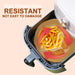 Round Non-Stick Parchment Paper Liners for Effortless Air Fryer Cooking