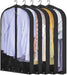 5-Piece Set of Premium 3D Clothes Dust Cover Wardrobe Garment Bags