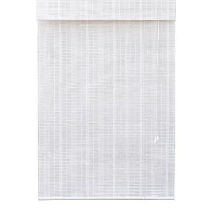 Chic Vintage Bamboo Roller Shades with Sparkling Glitter Highlights