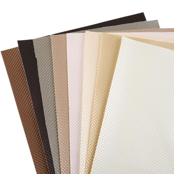 Argyle Faux Leather Crafting Sheet - Textured Vinyl Fabric, 20*33cm