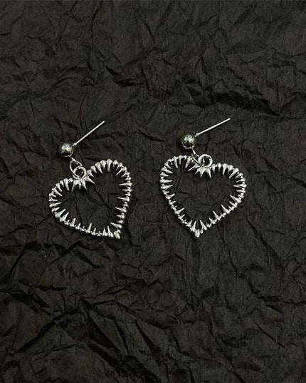 Gothic Skeleton Skull Dangle Earrings - Handmade Halloween Statement Jewelry for Fearless Fashionistas