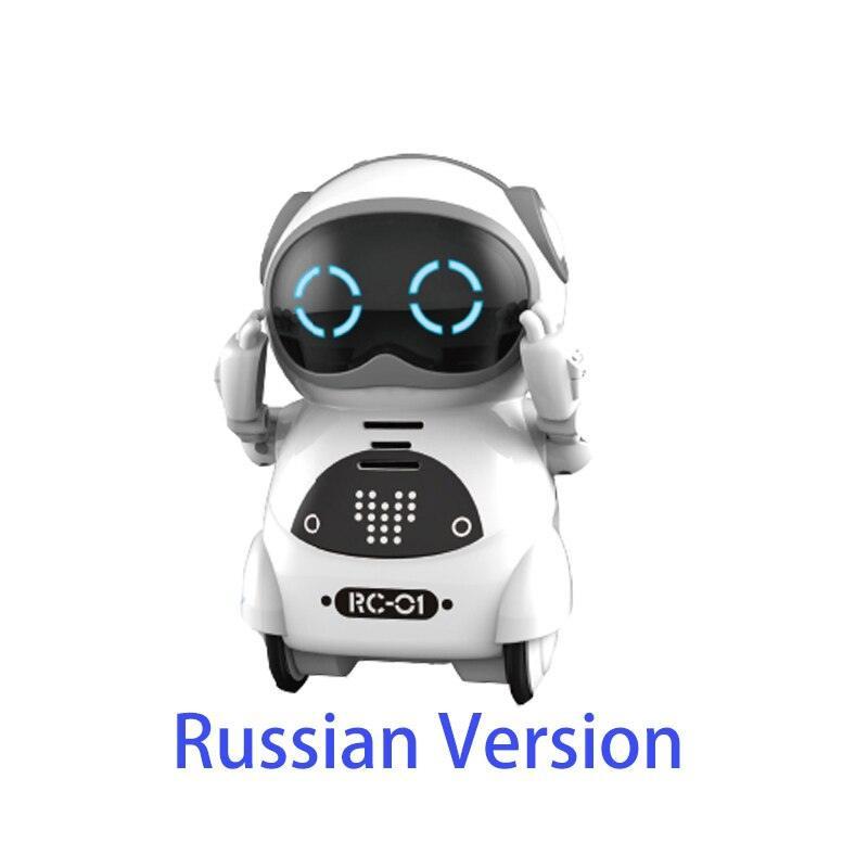 Charming Multilingual Mini Robot Buddy with Interactive Features