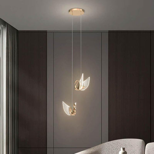 Elegant LED Chandelier with Adjustable Color Temperature and Longevity