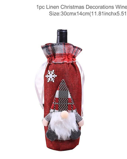 Holiday Cheer Wine Bottle Dress: Celebrate in Festive Elegance