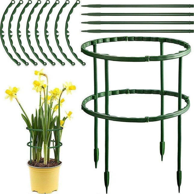 Adjustable Support Stakes for Thriving Plants