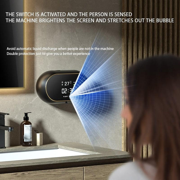 Touchless Wall-mounted Automatic Soap Dispenser USB Liquid Foam Machine Infrared Sensor Electric Hands Free Hand
