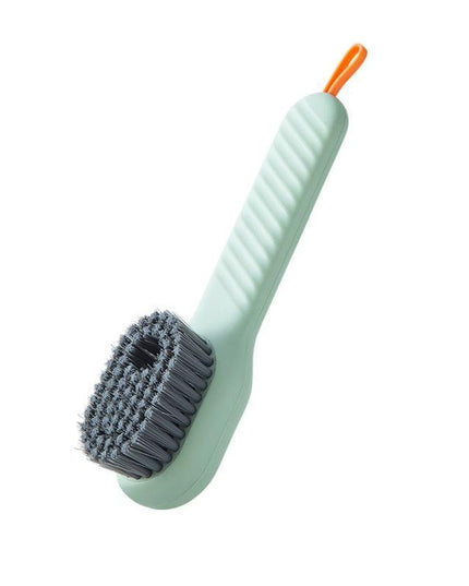 Smart Automatic Soap Dispensing Brush for Effortless Shoe and Clothing Cleaning