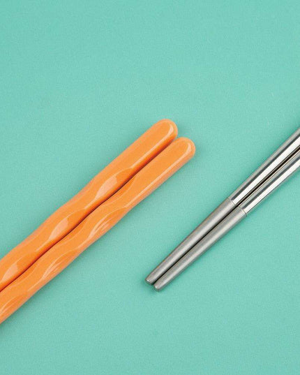 Elegant Stainless Steel Chopsticks - Enhance Your Dining Experience