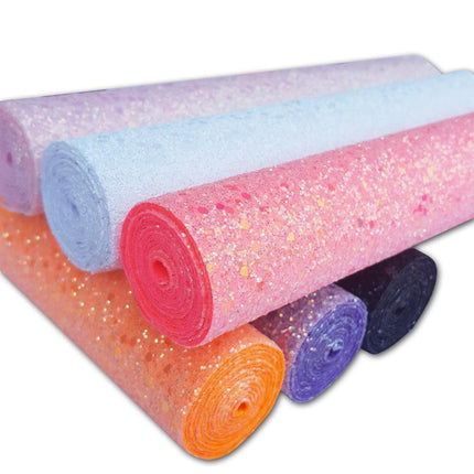 Luminous Faux Leather Crafting Material for Chic Handmade Bags & Accessories