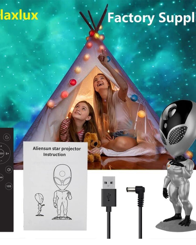 UFO-Themed Star Projector: Your Gateway to a Serene Night Sky Experience
