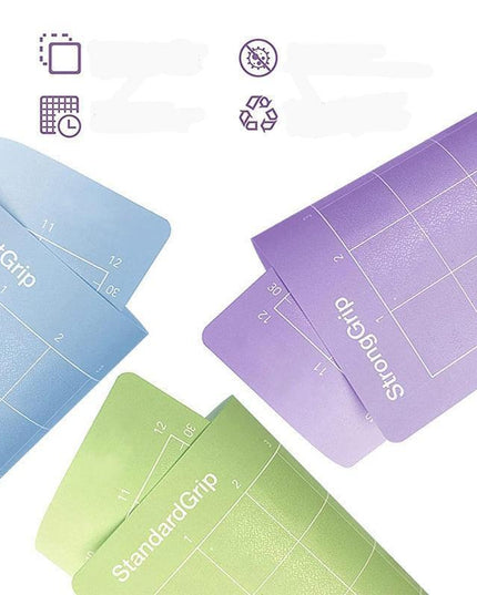 Ultimate Precision Cutting Mat Set for Cricut & Silhouette Machines
