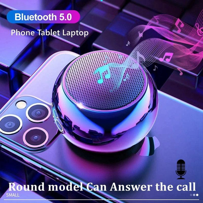 Compact Wireless Speaker with TWS Technology & Camera Remote Feature