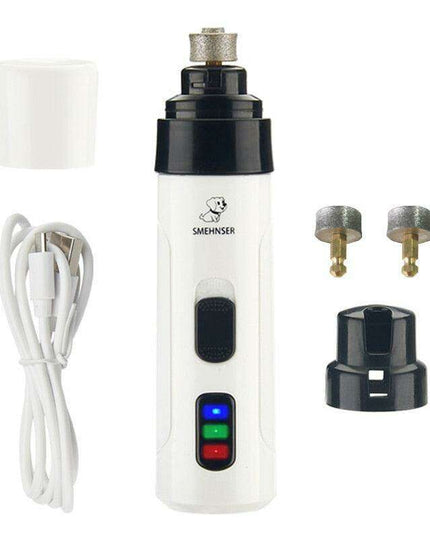 Whisper-Quiet Rechargeable Dog Nail Grinder: Ultimate Precision Tool for Stress-Free Grooming
