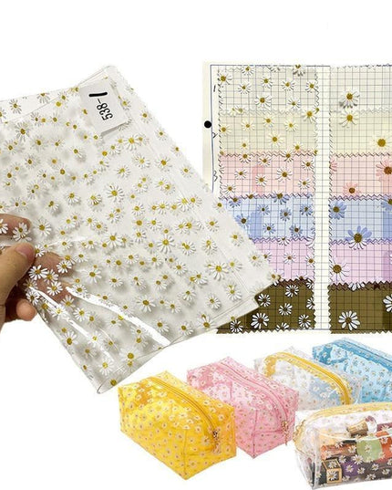 Colorful Flower-Patterned PVC/TPU Film for Creative DIY Crafting