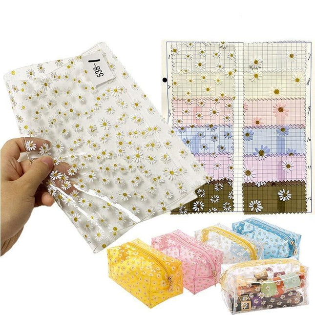 Colorful Flower-Patterned PVC/TPU Film for Creative DIY Crafting