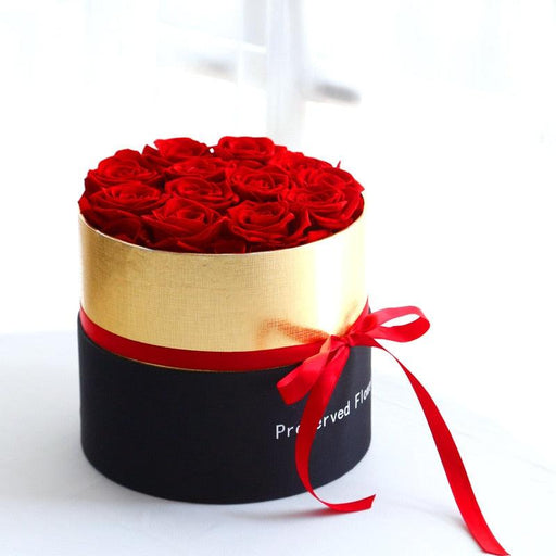 Elegantly Enchanted Eternal Rose Set: Luxurious Valentine's & Mother's Day Gift