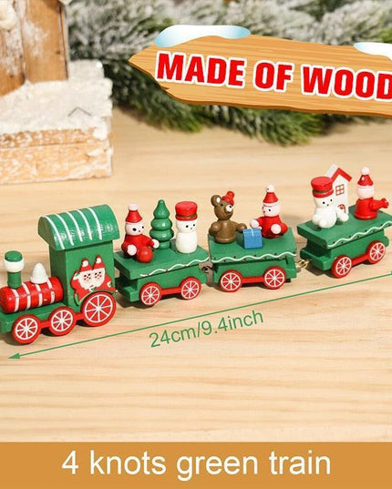 Charming Holiday Train Ornament - Joyous Decor for Christmas Celebrations