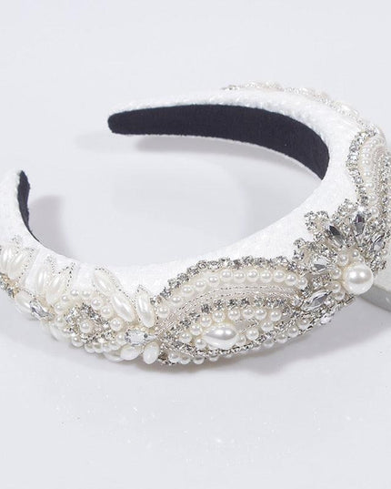 Botanica Sparkling Rhinestone Hair Hoops: Glamorous Accessories for Trendsetting Women and Teens