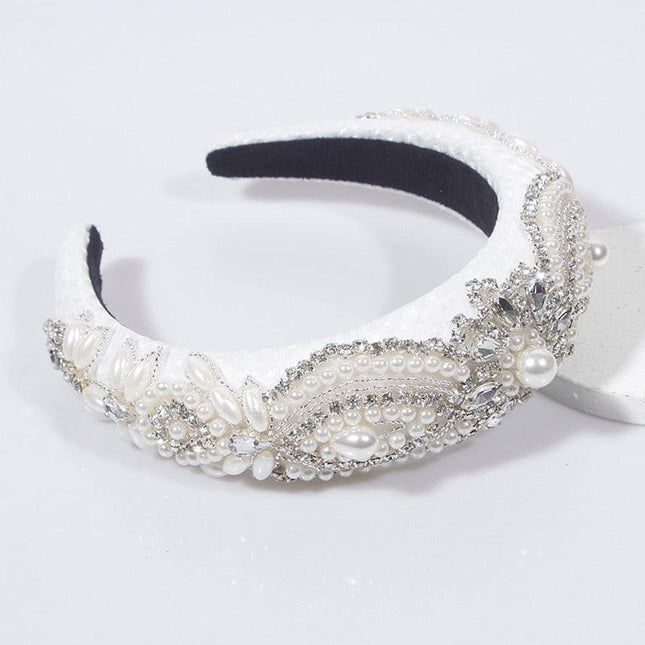 Botanica Sparkling Rhinestone Hair Hoops: Glamorous Accessories for Trendsetting Women and Teens