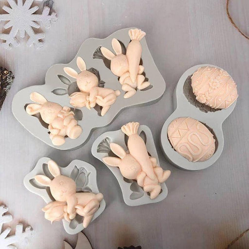 Easter Delights Silicone Mold Set for Festive Homemade Treats