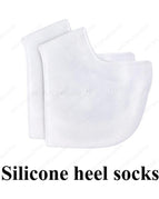 Silicone heel socks