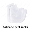 Silicone heel socks