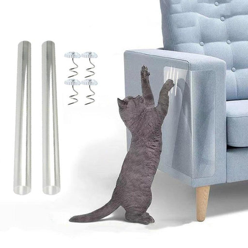 2/4PCS Cat Furniture Protectors Sofa cat Scratch Protection Paw Pads Scraper Training Tape Cat Scratch Protector Sofa Protection-0-Très Elite-15X30cm-2Pcs-Très Elite