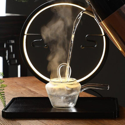 Harmony Tea Infusion Set: Innovative Magnetic Pouring and Rotating Lid