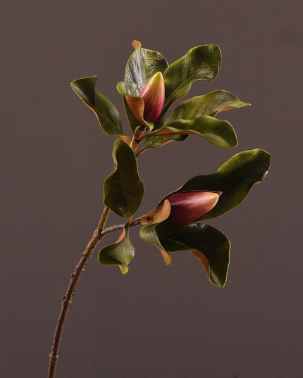 Exquisite Customizable Silk Magnolia Flower Arrangement with Tailored Stems
