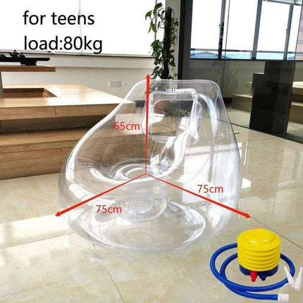 Luxury Portable Inflatable Sofa Bed with Integrated Headrest and Ergonomic Design