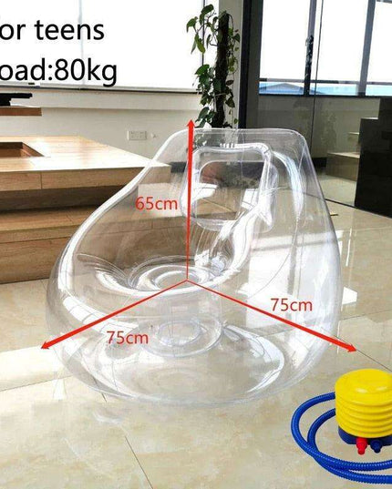 Luxury Portable Inflatable Sofa Bed with Integrated Headrest and Ergonomic Design