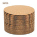 Personalized Cork Coasters Set - 60 Stylish Mats for Table Protection and Design