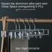 Men's Premium Aluminum Wardrobe Organizer for Efficient Clothing Storage and Durability