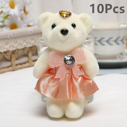 Floral Teddy Bear Celebration Bundle - Set of 10