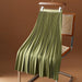 Sophisticated Solid Color Pleated Skirt - Elegant Fashion Essential