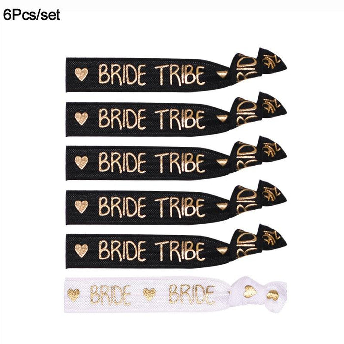 Elegant Unity: Bachelorette Bracelet Set (6/11pcs)