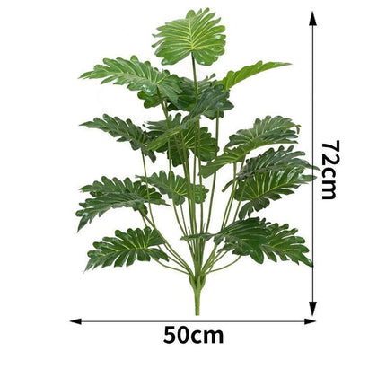 Exotic Paradise: Realistic Lifelike Artificial Palm Leaf Plants - Premium Collection