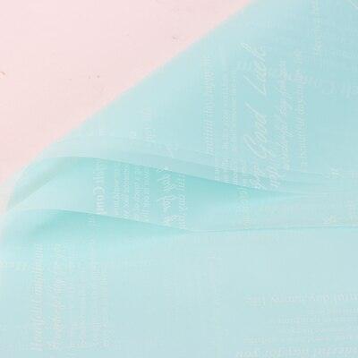 Elegant Floral Lettering Gift Wrap Set for Mother's Day: 20 Waterproof Sheets