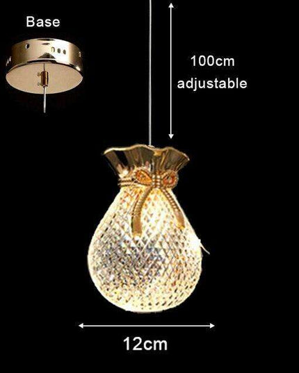 Luminous Nordic Crystal Elegance Chandelier - Timeless Glamour