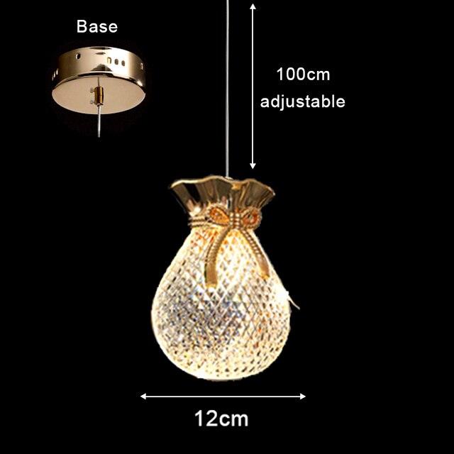 Nordic Crystal Elegance Pendant Lamp