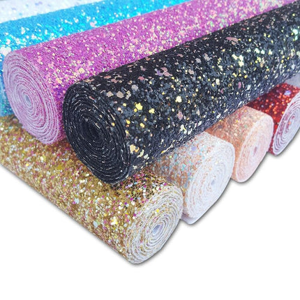 Sparkling DIY Accessory Design Kit - Unleash Your Creativity with Glamorous Glitter Fabric