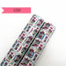 Cartoon-Inspired Faux Leather Craft Rolls - Set of 2 - 20x134cm Each