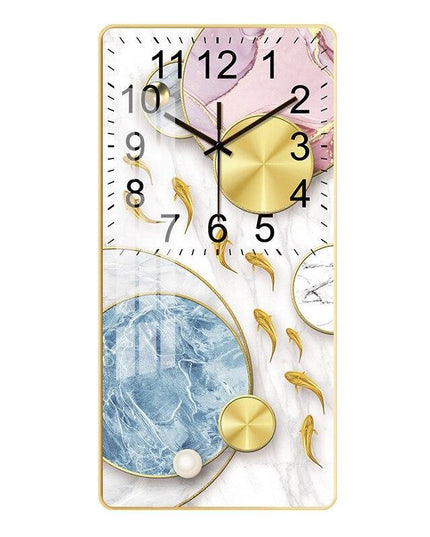 Sophisticated Silent Quartz Wall Clock - Elevate Your Space