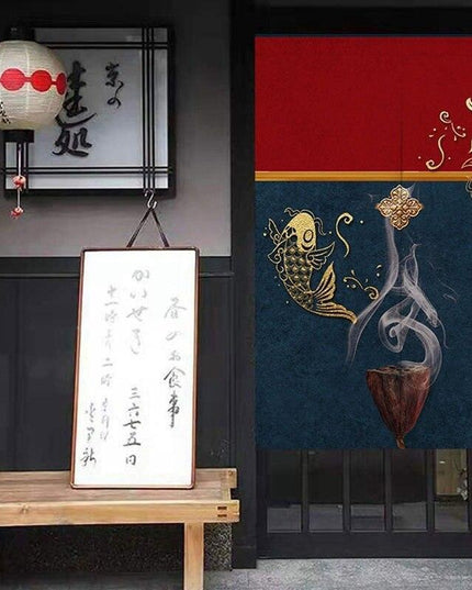 Koi Elegance Room Divider - Enhance Your Space with Japanese Flair