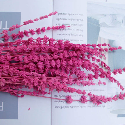 Elegance in Bloom: Exquisite Dried Lavender Bouquet for Weddings and Home Aesthetics