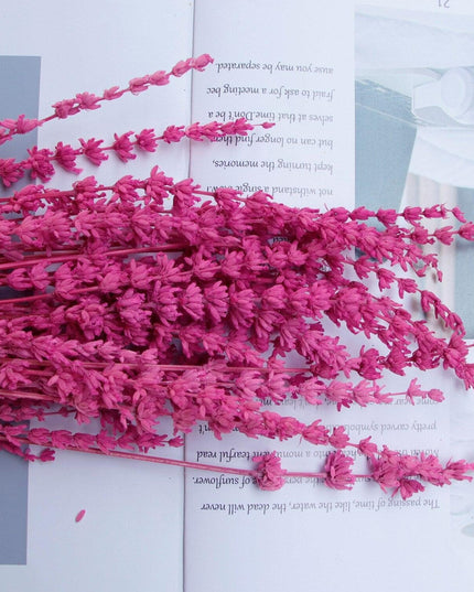 Elegance in Bloom: Exquisite Dried Lavender Bouquet for Weddings and Home Aesthetics