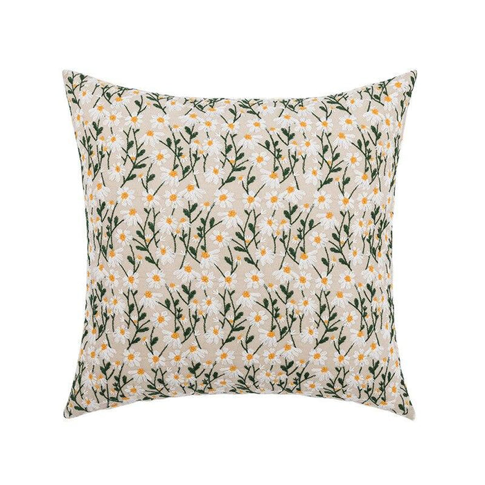 Boho Blossom Reversible Lumbar Pillow Cover - Stylish Home Accent