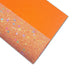 Sparkling Orange Faux Leather Crafting Roll for Crafting Enthusiasts