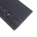 Chunky Glitter Black and White Synthetic Leather Sheet - Crafting Essential for Creativity